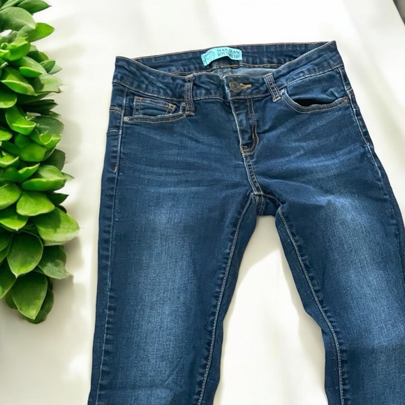 Wax Jeans Butt, I Love You! Dark Denim Jeans Size 1 - Picture 3 of 13